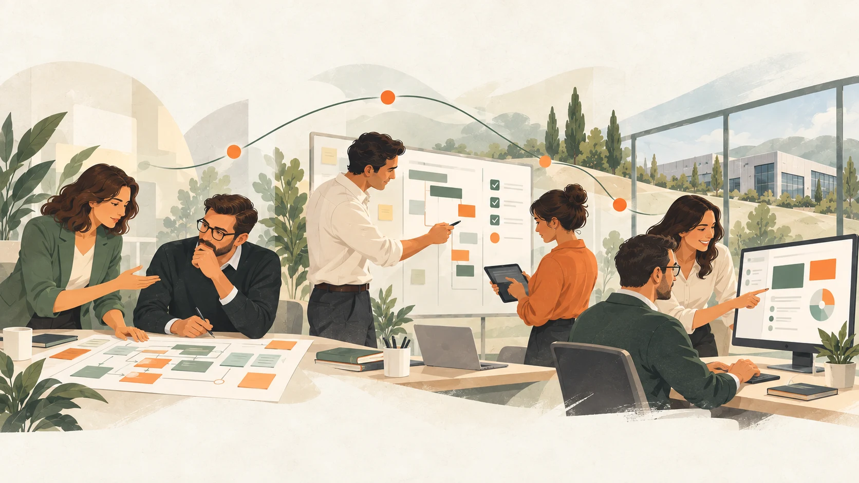 Collaboration entre les métiers et les équipes informatiques